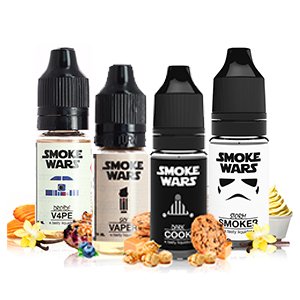 Un Noël sous la vapeur ! 56 Pack Smoke Wars - E.Tasty