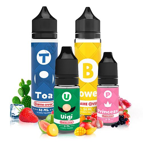 9 cadeaux vape pour Noël 2021 31 E-liquides Game Over – E.Tasty