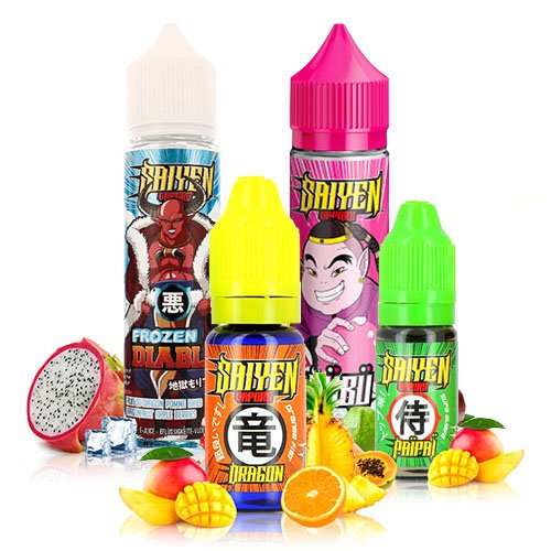 9 cadeaux vape pour Noël 2021 33 E-liquides Saiyen Vapors - Swoke