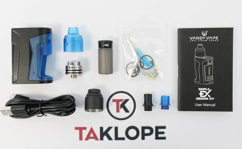 Kit Simple EX Squonk - Le test