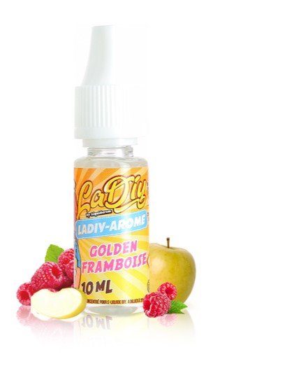 Le top e-liquides et arômes - juin 2020 20 Concentré Golden Framboise - Ladiy Arôme