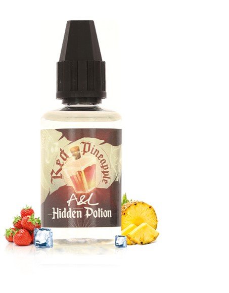 Le top e-liquides et arômes – Halloween 2020 18 Concentré Red Pineapple - Hidden Potion