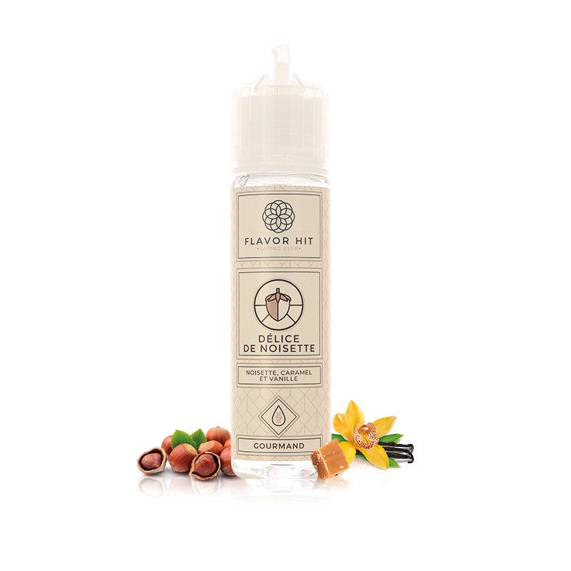 Le top e-liquides et arômes - Février 2021 15 Délice de Noisette 50ml - Flavor Hit