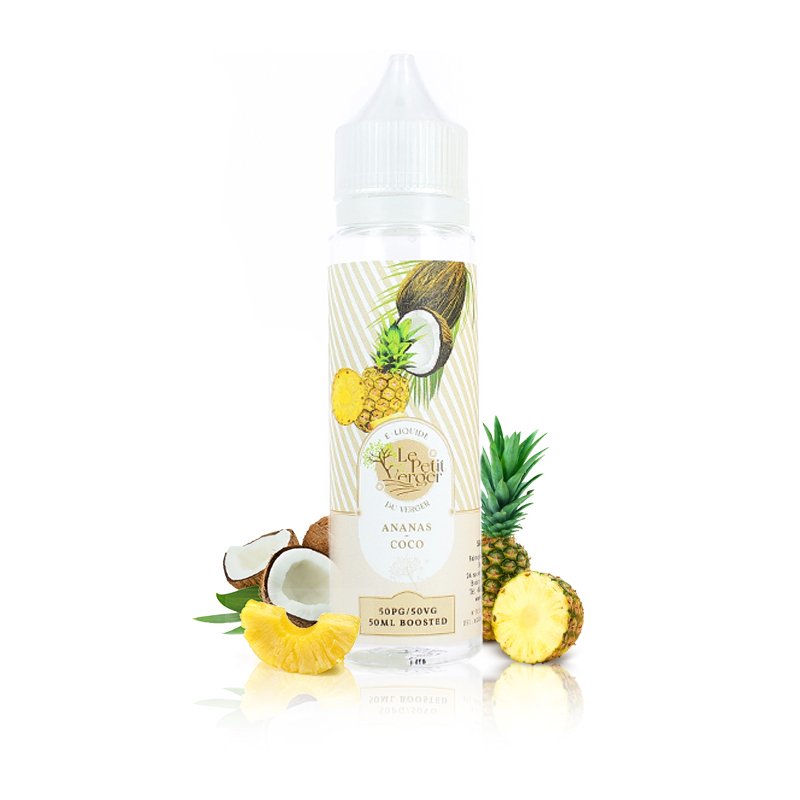 Les 6 Meilleurs E-liquides & Arômes concentrés - Juin 2021 16 ananas coco 50ml le petit verger