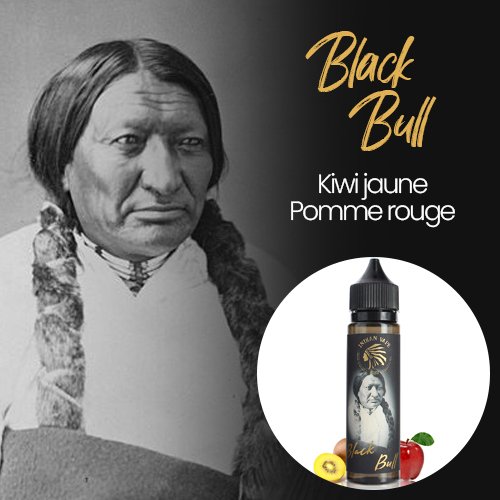 E-liquides Indian Vape : découverte et avis sur les stars du tipi ! 25 E-liquide Black Bull saveurs kiwi jaune et pomme rouge