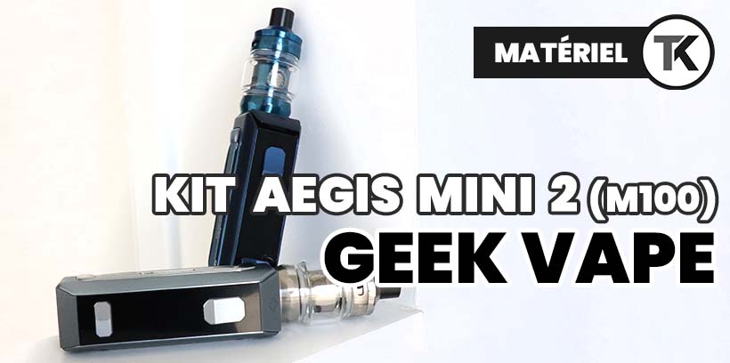 Top Krono : le kit Aegis Mini 2 (M100) par Geek Vape 14 Kit Aegis Mini 2 (M100) - Geek Vape