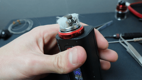 Test de l'Arbiter RTA par OXVA 42 arbiter build7