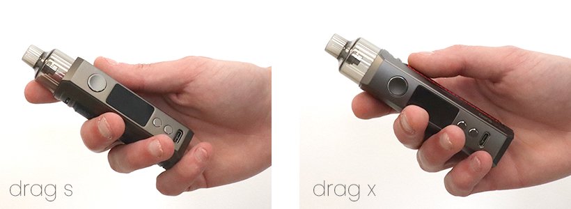 Pods Drag S/X : Voopoo enfonce le clou 23
