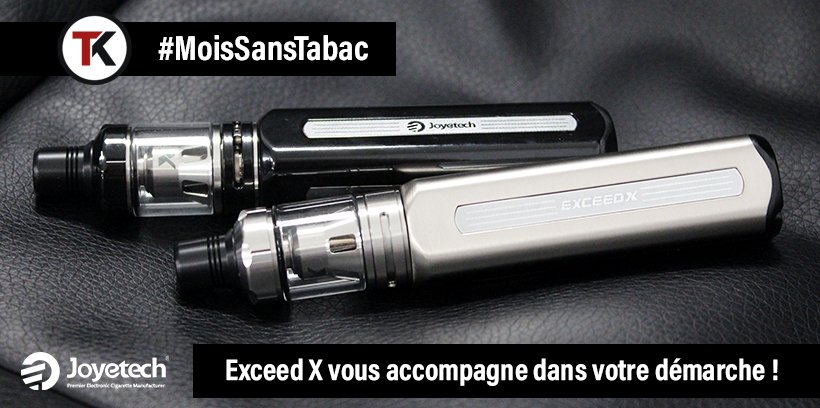 Relevez le défi en bonne compagnie avec le kit Exceed X de Joyetech ! 11 Exceed X - Joyetech
