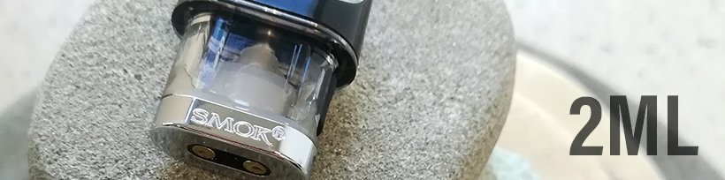 Challenge accepté avec le Novo Pod de SmokTech ! 18 NovoPod de Smok : une cartouche jetable de 2ml