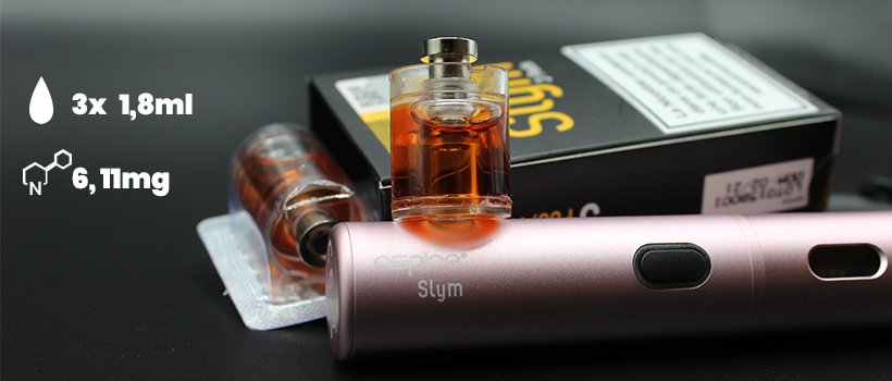 Slym Pod : le pari d'Aspire 33 Slympod pods