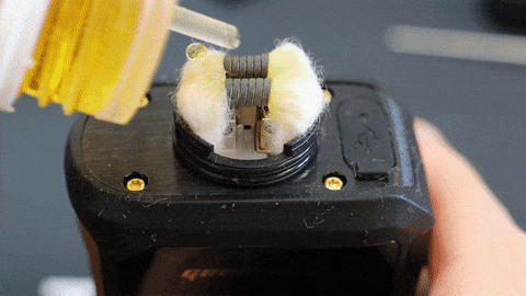 Test du Talo X RDA - Geek Vape 52 talo x gif3