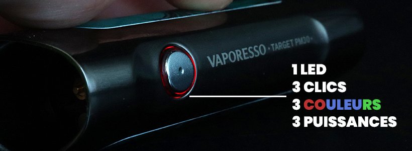 Top Krono : le kit Target PM30 par Vaporesso