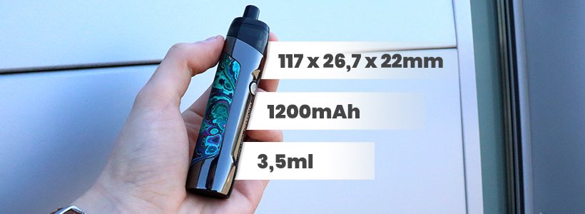 Top Krono : le kit Target PM30 par Vaporesso 18 pm30 specs