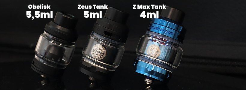 Test du Z Max Tank : la colère de Zeus 22 Comparatif des réservoirs Zeus