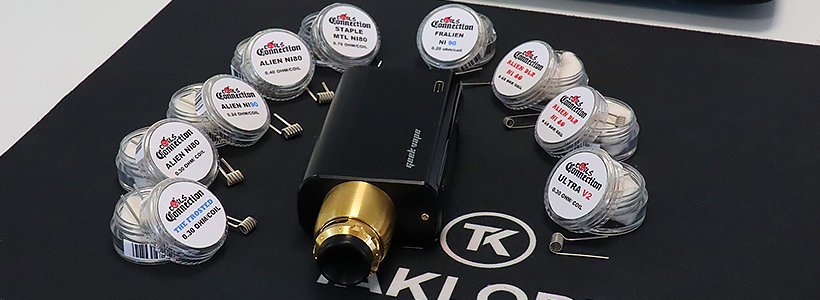 Test du dripper Z RDA - Geek Vape 36 Présentation des coils français Coils Connection