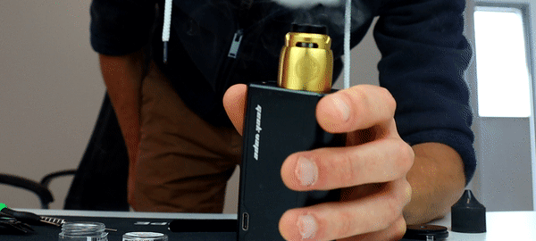 Test du dripper Z RDA - Geek Vape 45 Avis sur le Z RDA en dual-coil DL