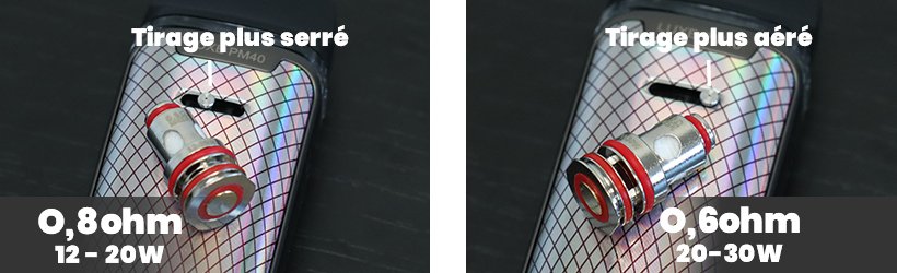Découverte du kit Luxe PM40 de Vaporesso 24