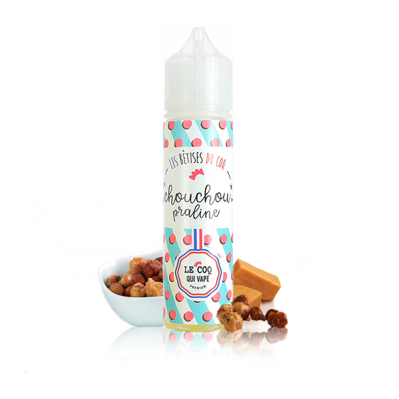 Les Meilleures Cigarettes Électroniques à emporter cet été 43 ChouchouPraline50ml LesBêtisesduCoq