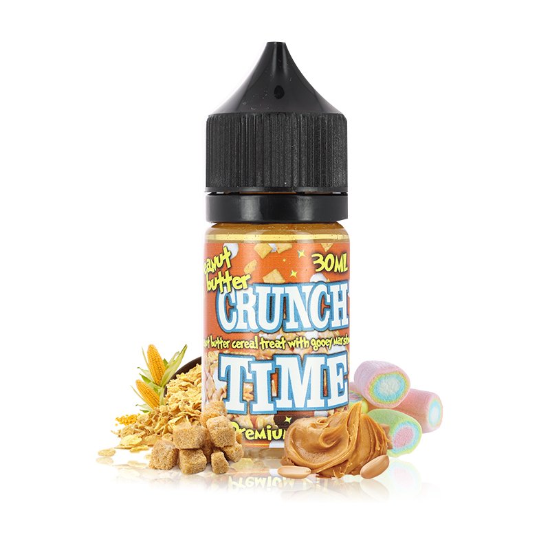 Les Meilleures Cigarettes Électroniques à emporter cet été 40 ConcentreCrunchTimePeanutButter30ml CaliforniaVapingCo