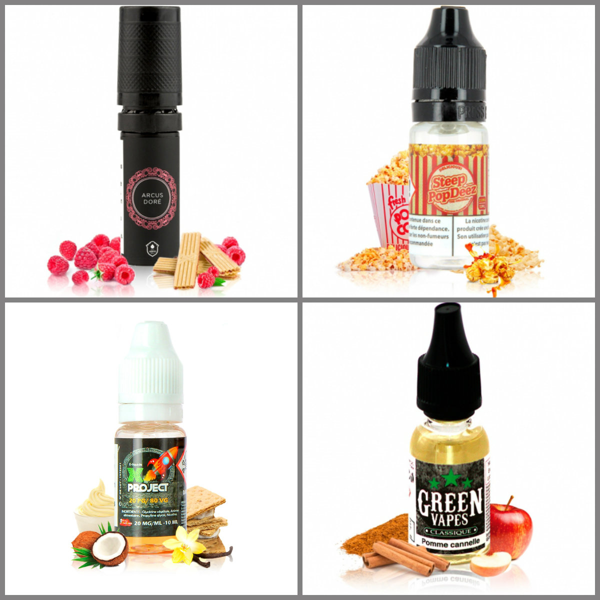 Top e-liquides et arômes du mois de mars 2017 4 eliquides mars 2017