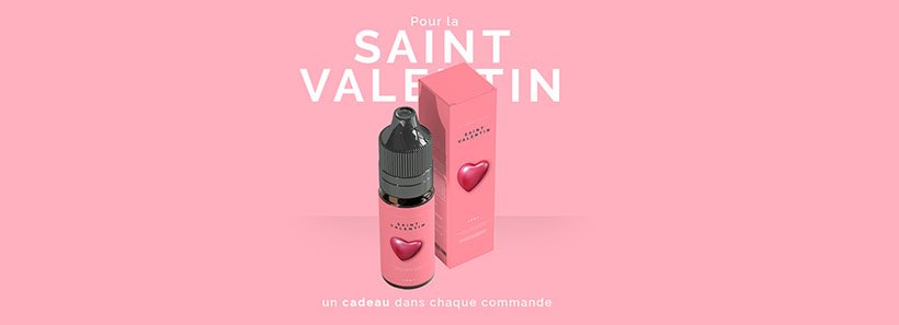 E-liquides et Arômes DIY pour les amoureux de la Vape 16 La Saint-Valentin sur Taklope.com