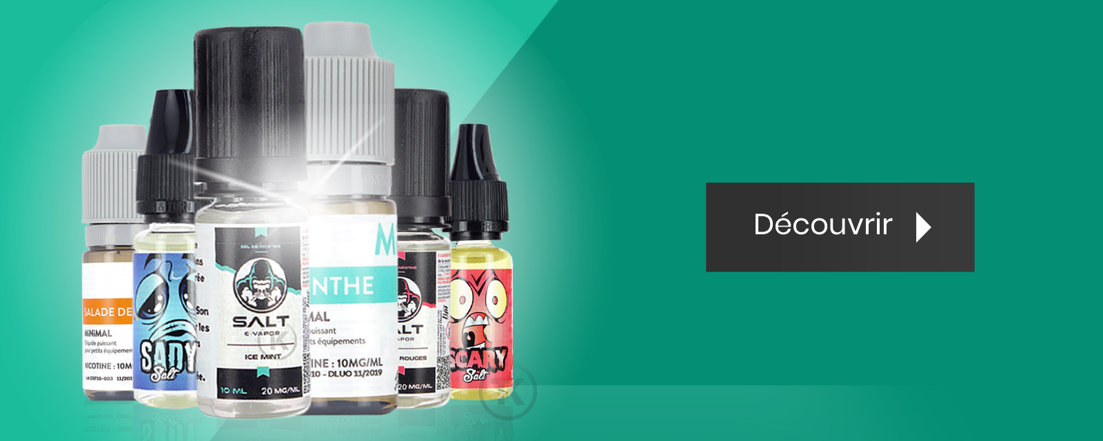 E-liquides aux sels de nicotine : la tendance qui monte 7 gammes sels copie