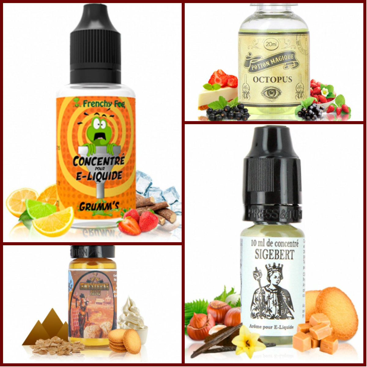Top du mois de Février 2017 5 top aromes fevrier 2017