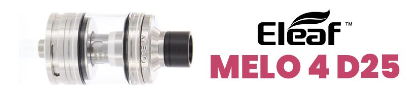 Les top-ventes de 2019 : les clearomiseurs 20 Melo 4 D25 – Eleaf