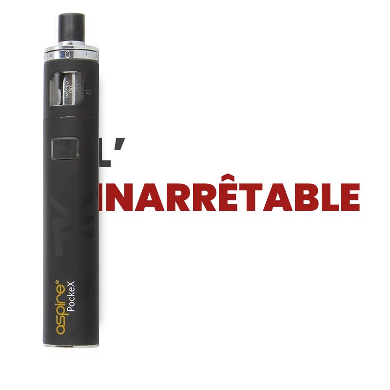 Le top-ventes de 2020 : les kits complets 21 Kit PockeX Pocket AIO – Aspire