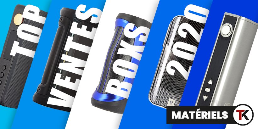 Le top-ventes de 2020 : les box mods 16 Top-ventes boxs 2020