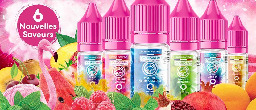 E liquide Cerise Fraise LiquidArom 10ml - Taklope