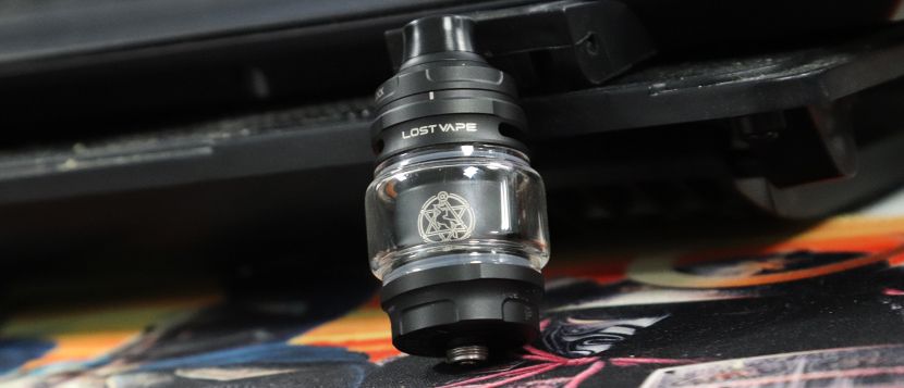 cigarette électronique plage Compatible Mods 26mm Diamètre Clearomiseur Lost Vape Centaurus Subohm -  Réservoir 5 Ml, Résistances UB Max, Airflow Réglable main image 1