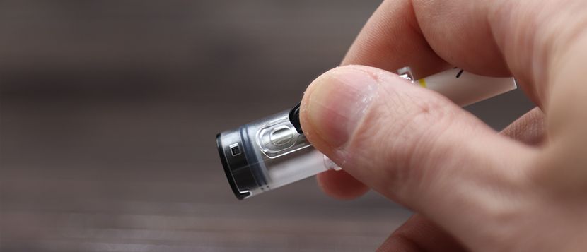elfbar nachfüll pod läuft aus Kit Pod E-Cigarette Spark Kiwi Vapor