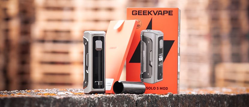 Box mod Geekvape Aegis Solo 5 : contenu de la boîte