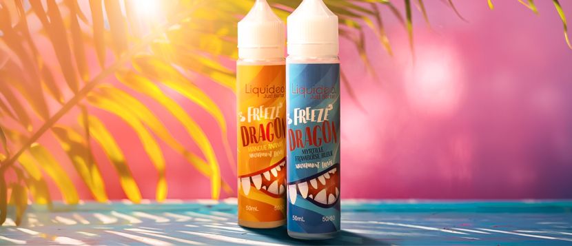 E-liquide Freeze Dragon Ananas Mangue 50ml - Liquideo