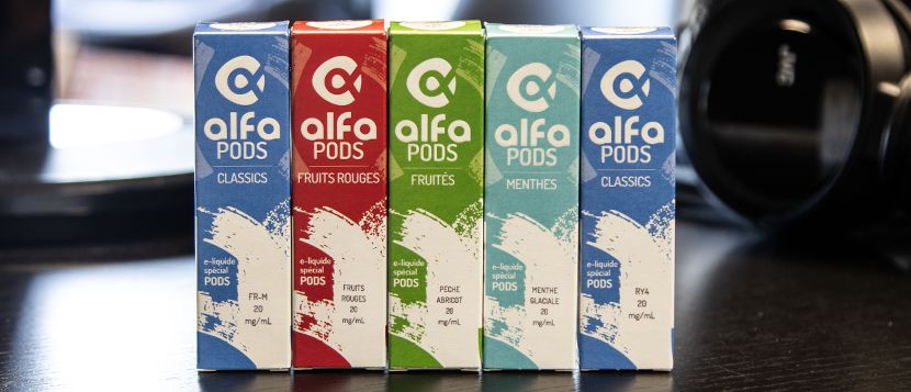 E-liquide FR-M 10ml Alfa Pods - Alfaliquid