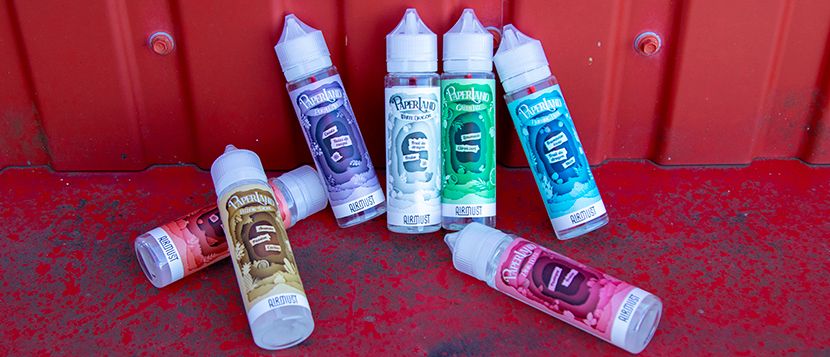 E-liquide Burning Blue 50ml Paperland - Airmust
