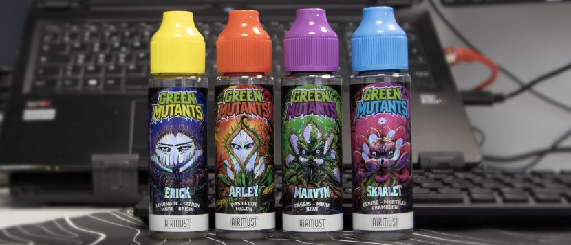 E-liquide Marvyn 50ml Green Mutants – Airmust