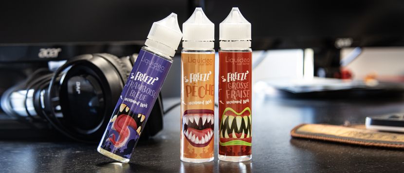 E-liquide Freeze Pêche 50ml - Liquideo