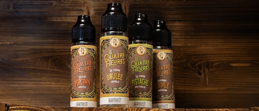 E-liquide La Crème Pistache Onctueuse 50ml Le Quatre Heures – Airmust