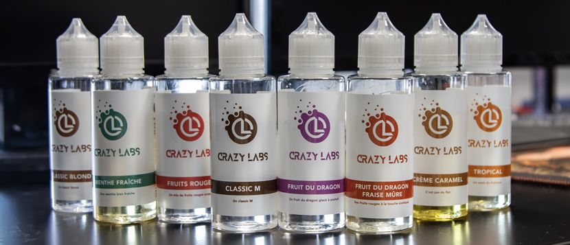 E-liquide Crème Caramel 100ml - Crazy Labs