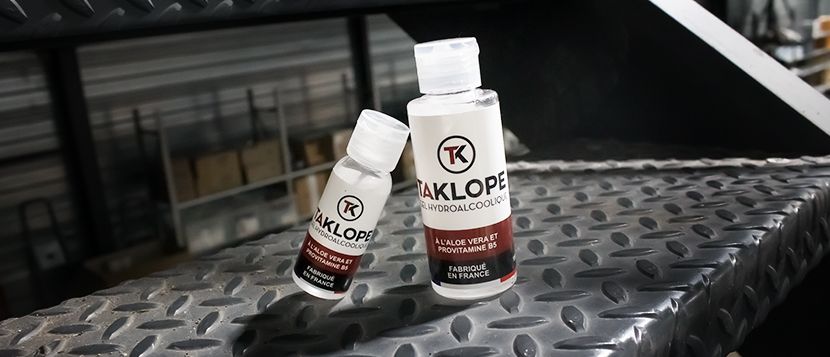 Gel hydroalcoolique 100ml Aloe Vera + Vit B5 - Taklope