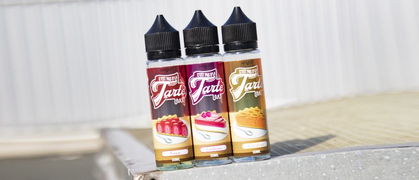 E-liquide Tarte Abricot 50ml C'est Pas D'la Tarte - Airmust