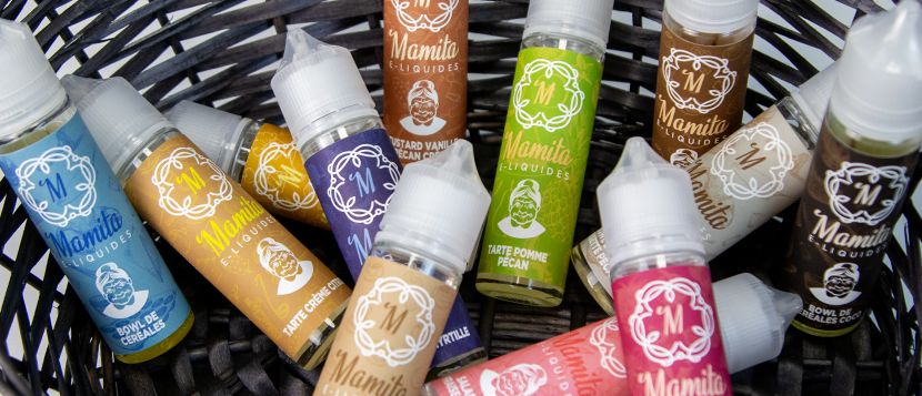 E-liquide Pâte à Choux Amandes Crème Vanillée 50ml Mamita - Le Labo Basque