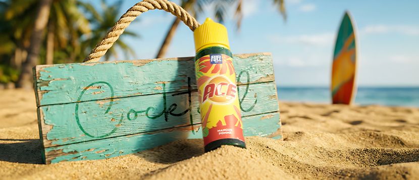 E-liquide Orange Sanguine Myrtille 50ml ACE - Maison Fuel