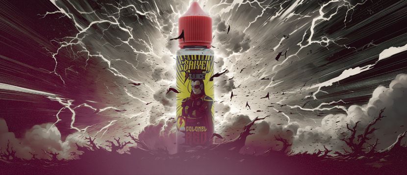 E-liquide Colonel Red 50ml Saiyen Vapors - Swoke x T-Juice
