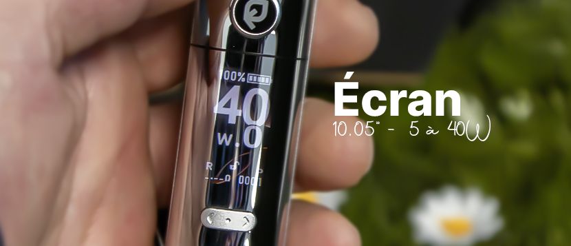 iStick X40 : maîtrisez votre vape, tout simplement