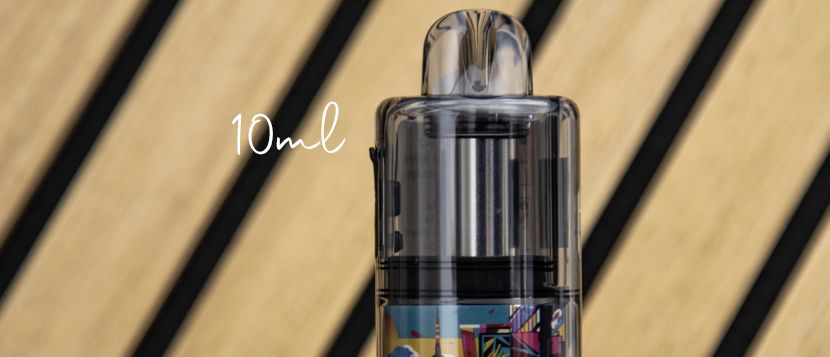 Réservoir XXL ouvert à tous les e-liquides