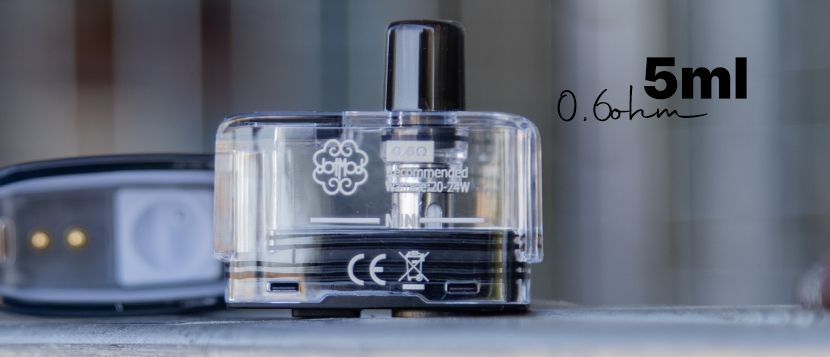 Cartouches Dotpod Max Tank : capacité et praticité réunies
